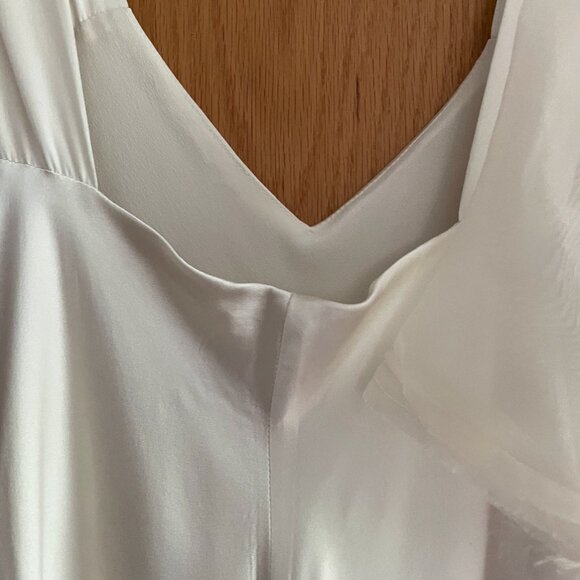 Kamperett SET Ivory Silk Thea Sheath & Lisette Midi Slip - Picture 10 of 10